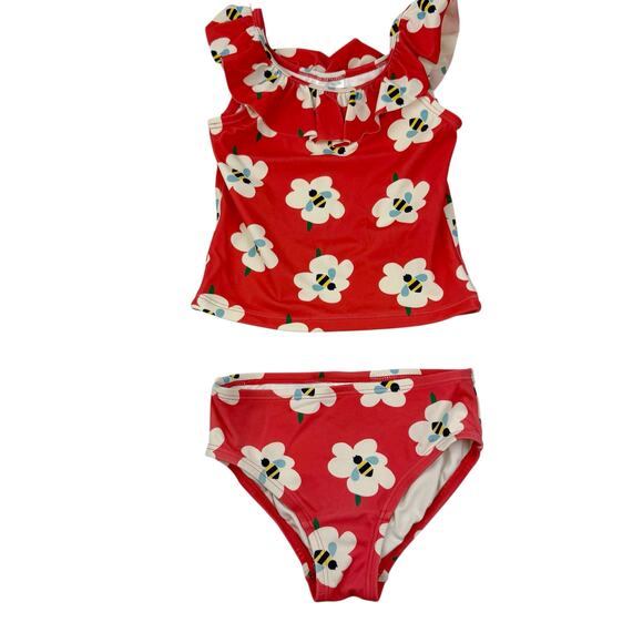 Hanna Andersson Flowers Swimsuit - Picture 1 of 8